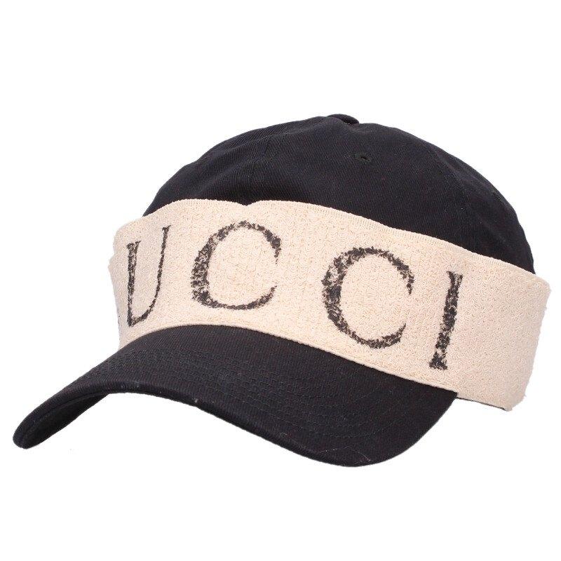 GUCCI（グッチ） 492545 ヘアバンドベースボールキャップ帽子 中古