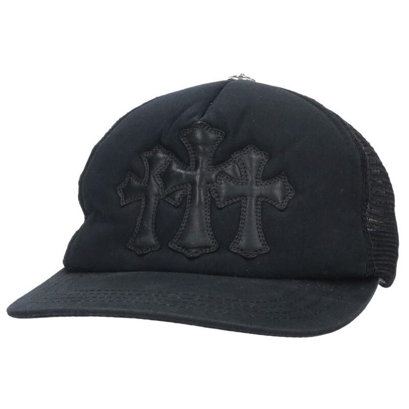 CHROME HEARTS（クロムハーツ） キャップ ONE SIZE TRUCKER CAP レザー 