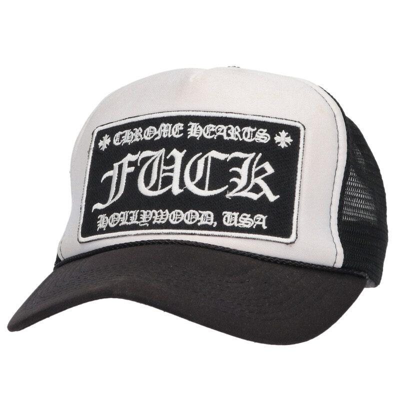 CHROME HEARTS（クロムハーツ） TRUCKER CAP トラッカーキャップ FUCK