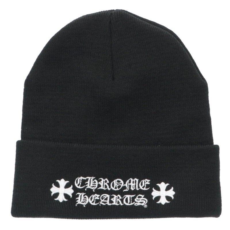 クロムハーツ ウールワッチキャップ CHプラス刺繍ニットキャップ 帽子 CHROME HEARTS（クロムハーツ） サイズ:ONE SIZE WOOL WATCH CAP