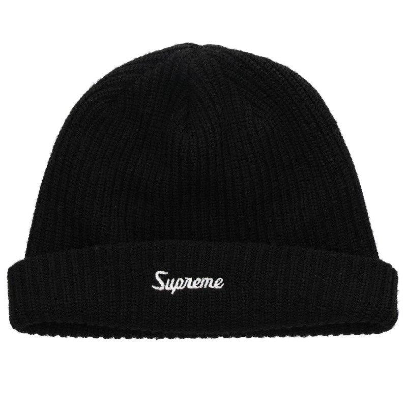 Supreme（シュプリーム） Ribbed Beanie リブニットロゴビーニーニット