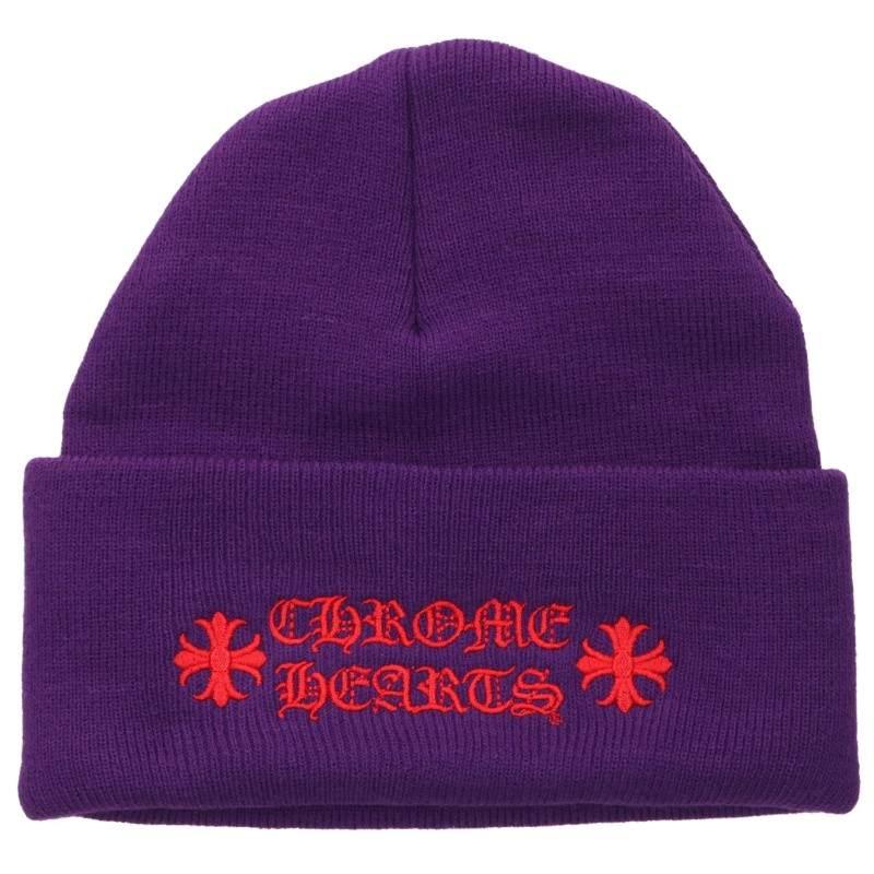 CHROME HEARTS WATCH CAP ロゴ刺繍 ニット CHROME HEARTS（クロムハーツ） WOOL WATCH CAP ウールワッチキャップ