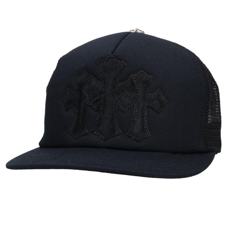 CHROME HEARTS（クロムハーツ） TRUCKER CAP 3セメタリーハラコパッチ