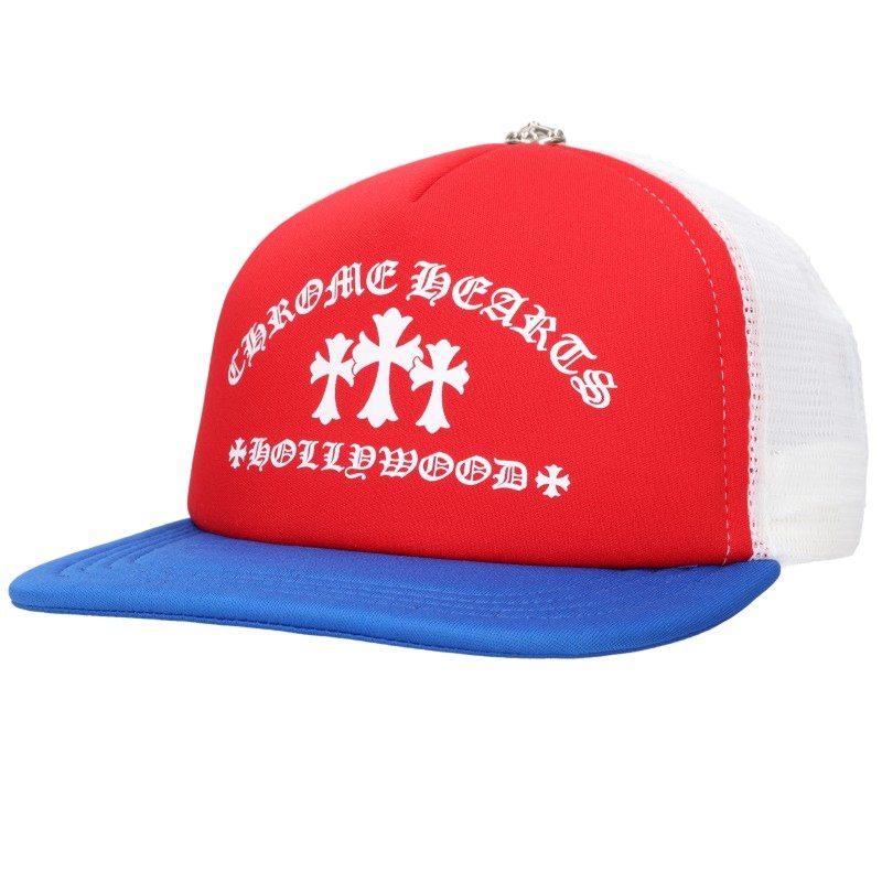 Chrome hearts ロゴ　トラッカーキャップ CHROME HEARTS（クロムハーツ） サイズ:ONE SIZE TRUCKER CAP
