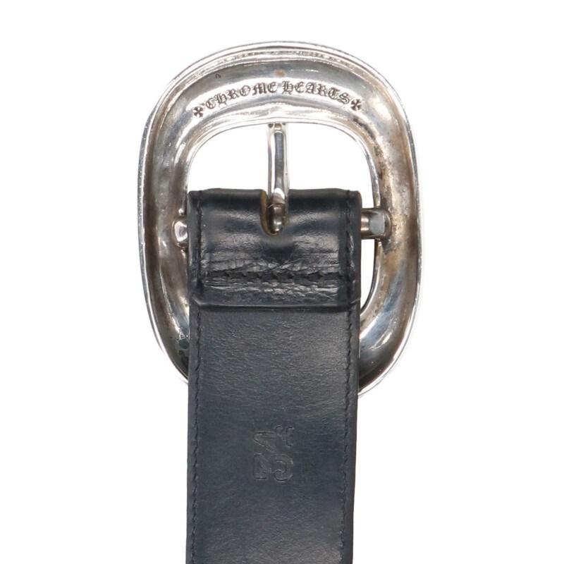 CHROME HEARTS クロムハーツ ベルト ワックスドパンク サイズ:34 CHROME HEARTS クロムハーツ ベルト ワックスドパンク サイズ:34