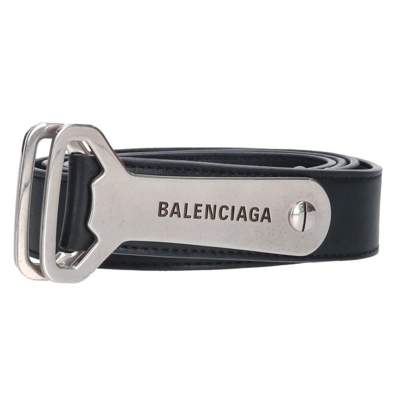 BALENCIAGA バレンシアガ ベルト 741613 ボトルオープナーレザーベルト  