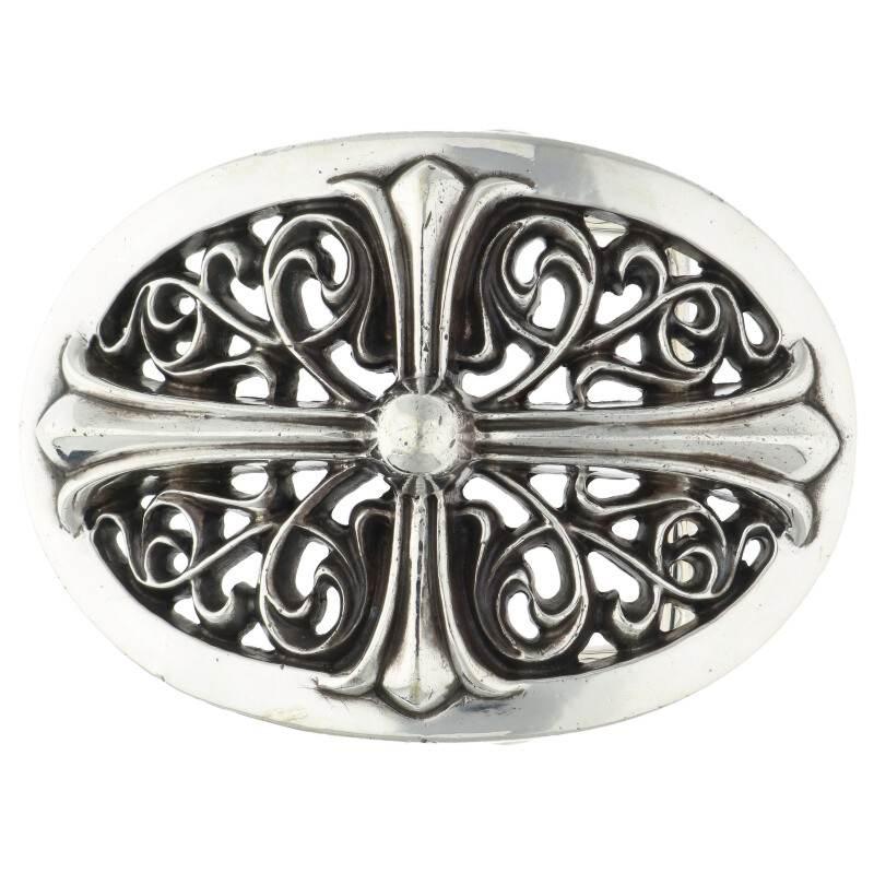 CHROME HEARTS クロムハーツ ベルト BUCKL OVAL CROSS1.5 1.5 CHROME HEARTS クロムハーツ ベルト BUCKL OVAL CROSS1.5 1.5