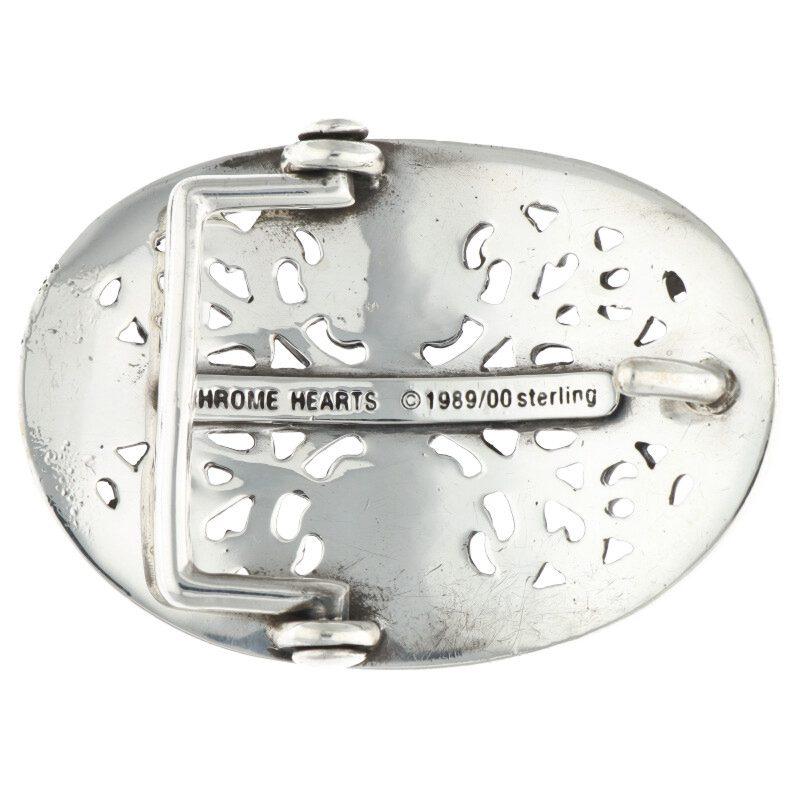 CHROME HEARTS クロムハーツ ベルト BUCKL OVAL CROSS1.5 1.5 CHROME HEARTS クロムハーツ ベルト BUCKL OVAL CROSS1.5 1.5