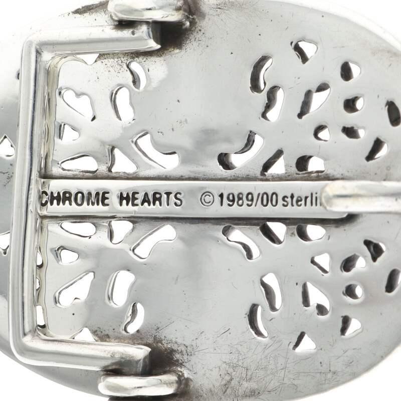 CHROME HEARTS クロムハーツ ベルト BUCKL OVAL CROSS1.5 1.5 CHROME HEARTS クロムハーツ ベルト BUCKL OVAL CROSS1.5 1.5