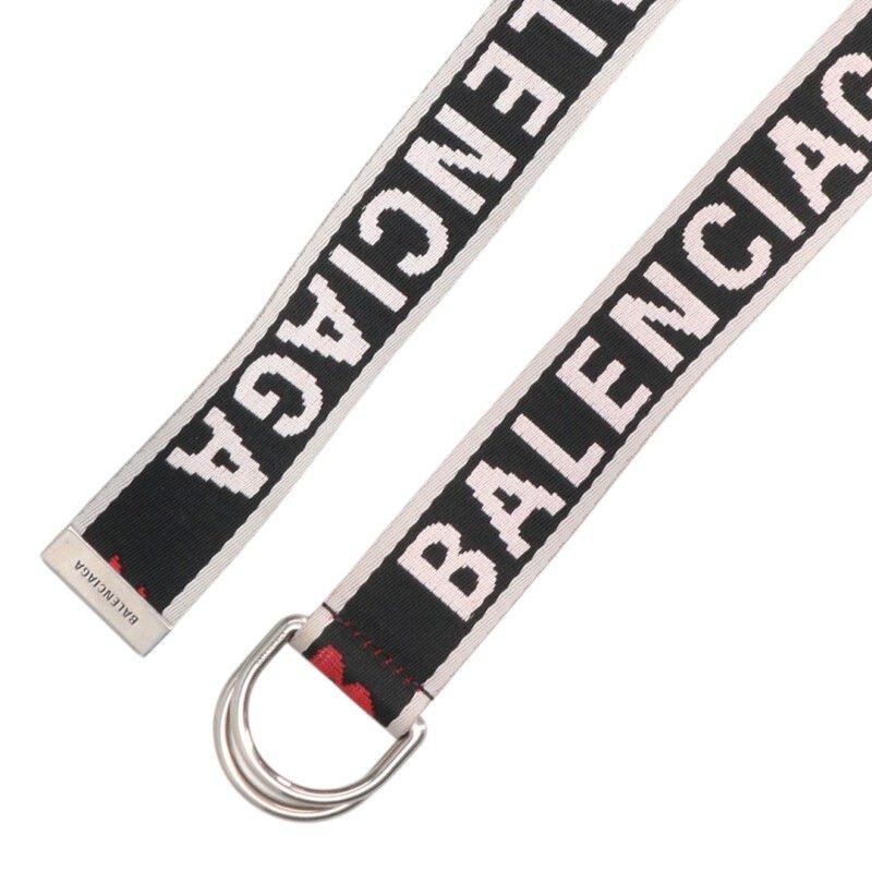BALENCIAGA D リングロゴベルト バレンシアガ未使用 BALENCIAGA（バレンシアガ） ベルト D Ring ロゴベルト 中古 OM10