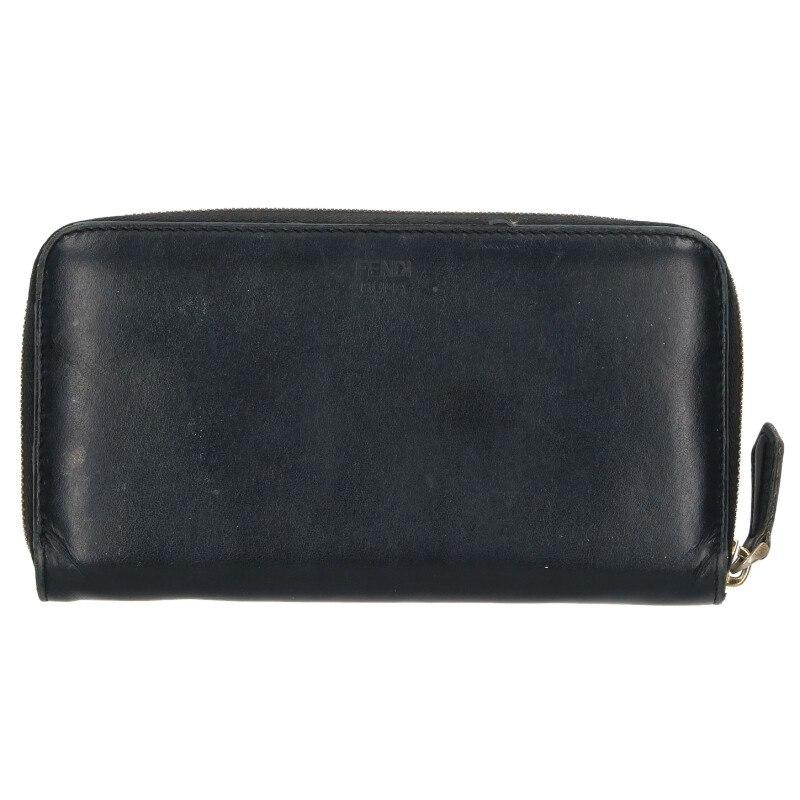 FENDI フェンディ 財布 7M0210 モンスターレザー長財布 中古 FENDI フェンディ 財布 7M0210 モンスターレザー長財布 中古