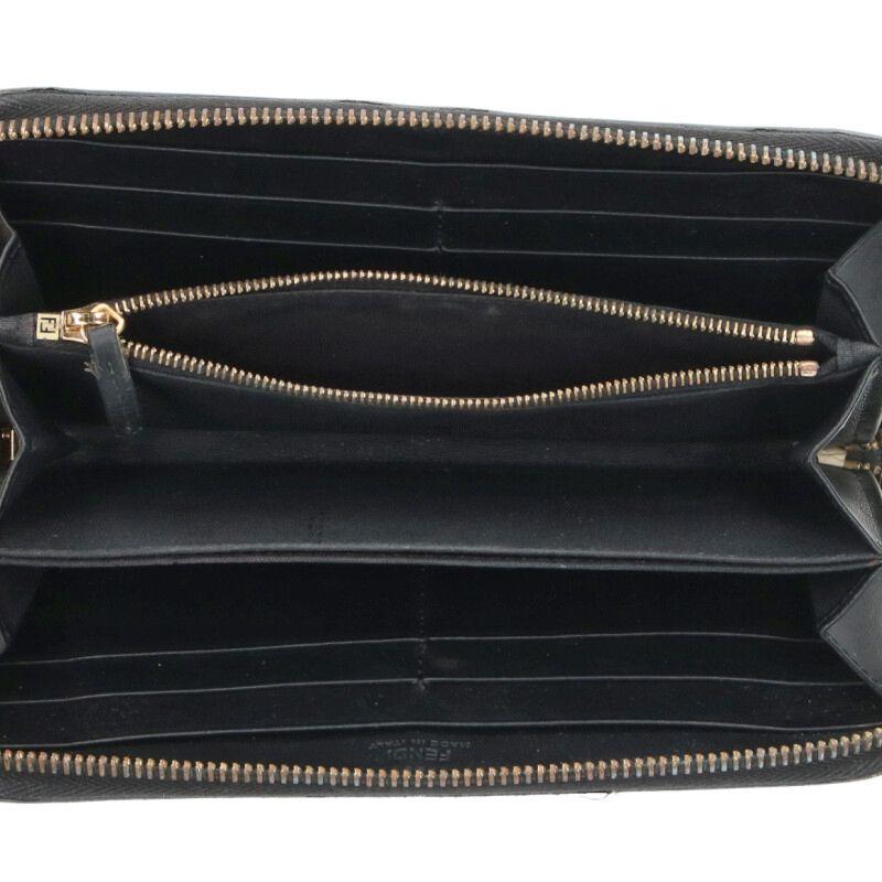 FENDI フェンディ 財布 7M0210 モンスターレザー長財布 中古 FENDI フェンディ 財布 7M0210 モンスターレザー長財布 中古