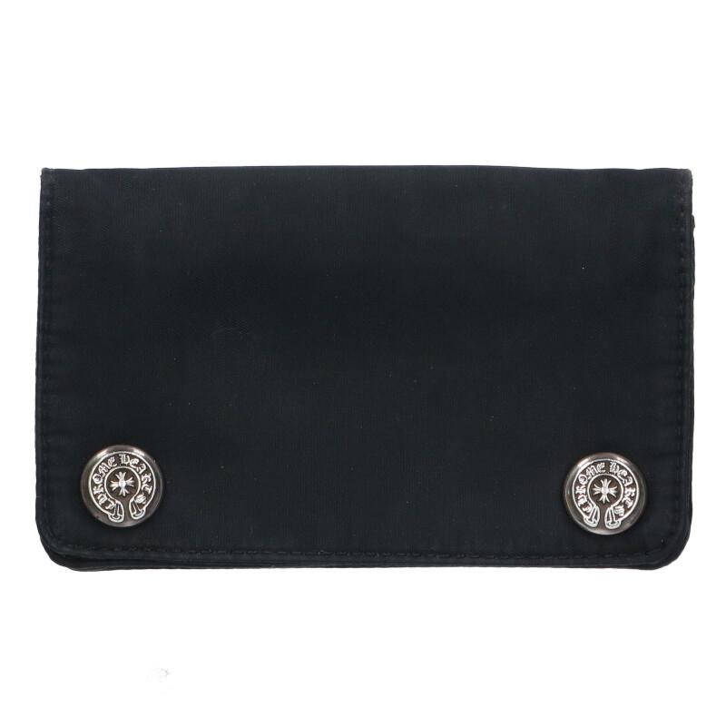 CHROME HEARTS クロムハーツ 財布 1ジップナイロン ホースシュー CHROME HEARTS クロムハーツ 財布 1ジップナイロン ホースシュー
