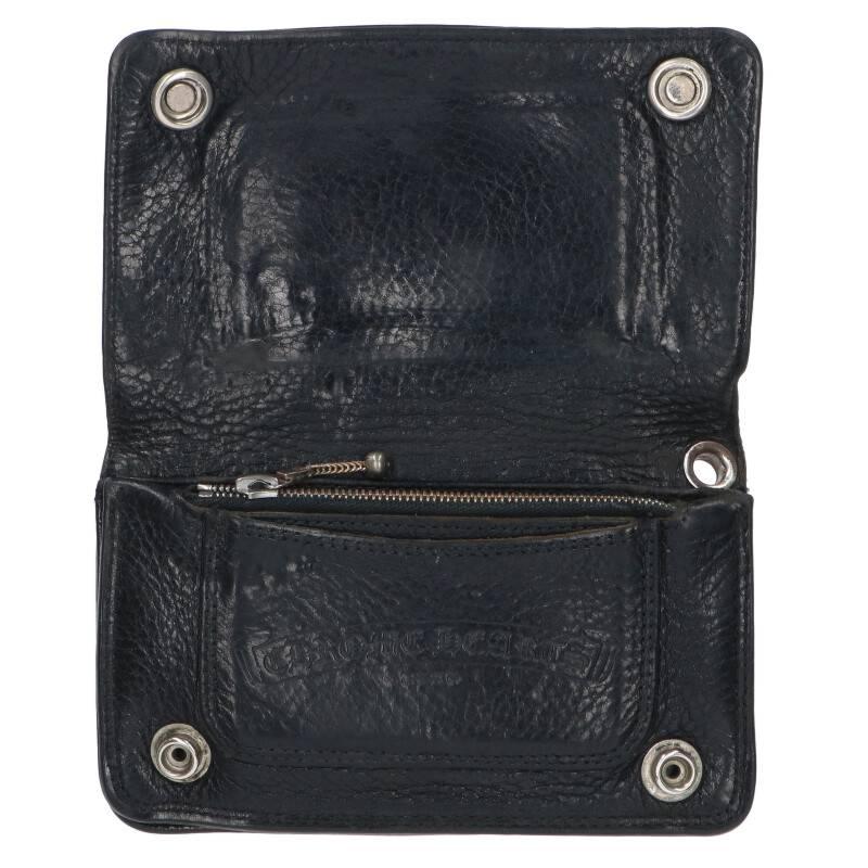 CHROME HEARTS クロムハーツ 財布 1ジップ クロスボールボタン CHROME HEARTS クロムハーツ 財布 1ジップ クロスボールボタン
