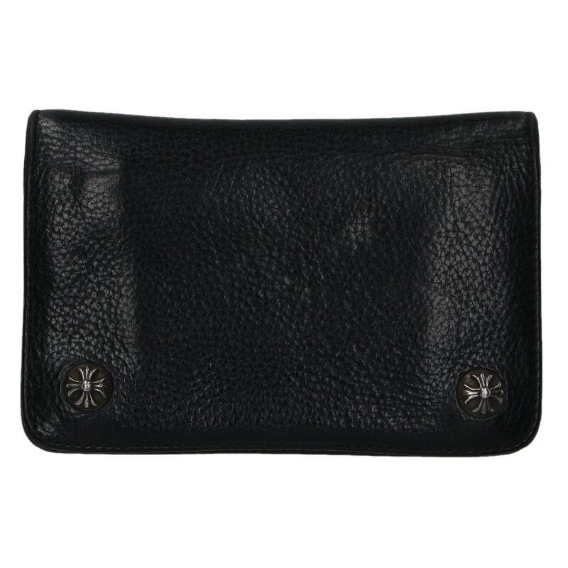 CHROME HEARTS クロムハーツ 財布 2ZIP 2ジップ クロスボタン CHROME HEARTS クロムハーツ 財布 2ZIP 2ジップ クロスボタン