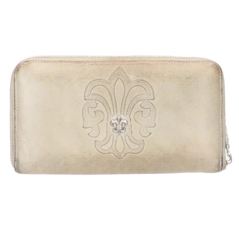 CHROME HEARTS クロムハーツ 財布 REC F ZIP BS BSフレア装飾ラウンド  