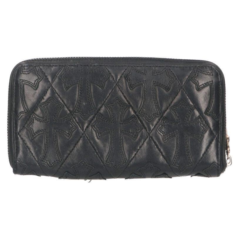 CHROME HEARTS（クロムハーツ） 財布 REC F ZIP QUILTED セメタリー