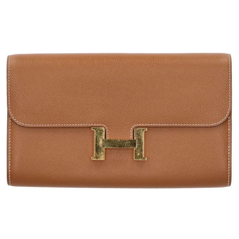 エルメス   コンスタンストゥーゴー Z刻印 G金具エプソン財布 中古 SS13 HERMES（エルメス） 財布 コンスタンストゥーゴー Z刻印 G金具エプソン