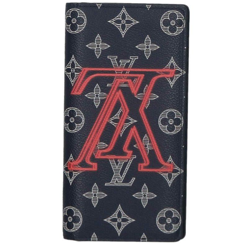 ルイヴィトン   M62893 モノグラムインク アップサイドダウン二つ折り長財布 中古 BS99 LOUIS VUITTON（ルイ・ヴィトン） 財布 M62893 モノグラムインク