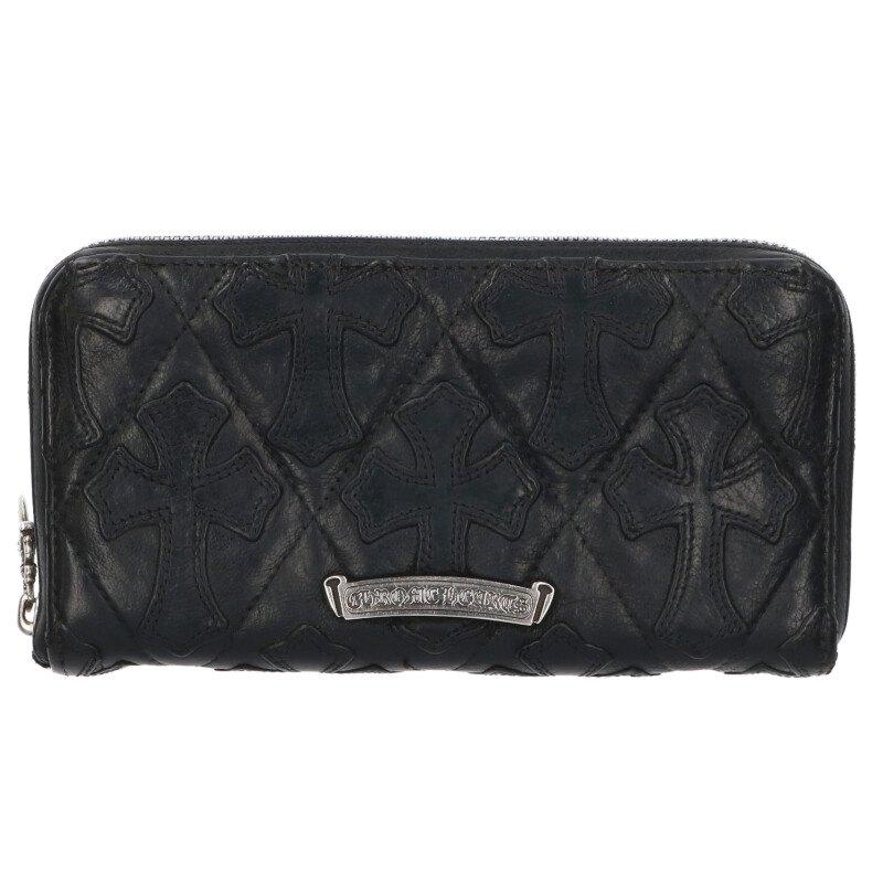 CHROME HEARTS（クロムハーツ） 財布 REC F ZIP QUILTED セメタリー