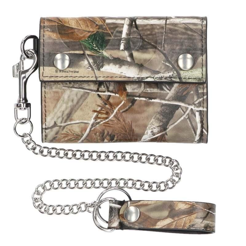 Supreme（シュプリーム） 財布 25AW Leather Chain Wallet Camo レザー