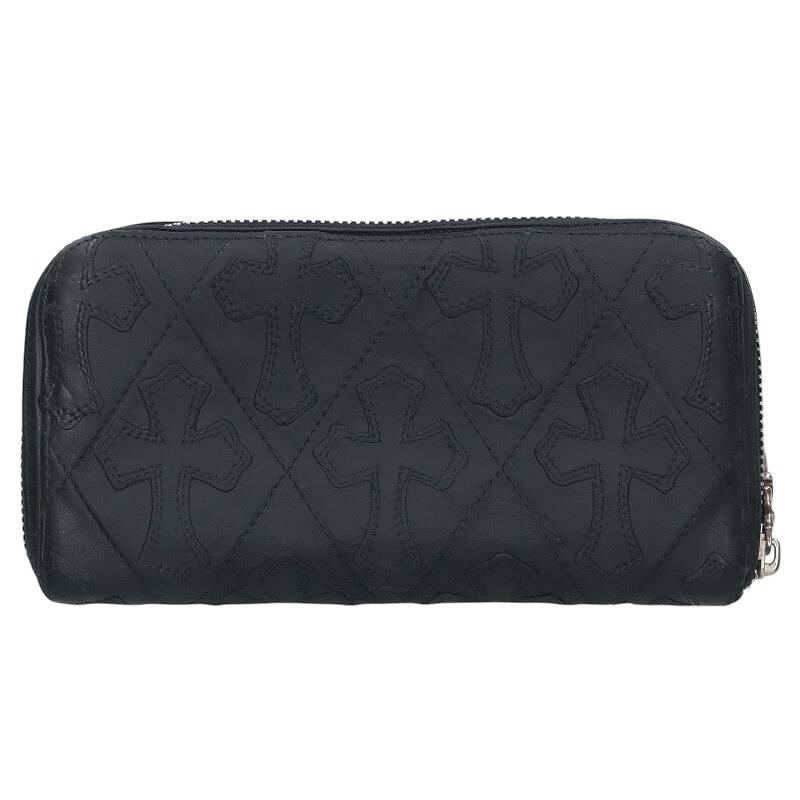 CHROME HEARTS（クロムハーツ） 財布 REC F ZIP QUILTED セメタリー
