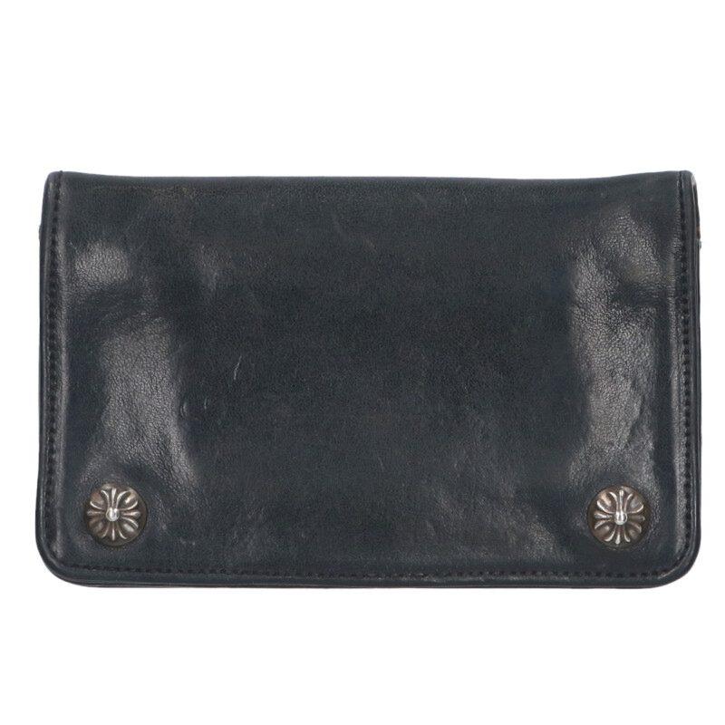 CHROME HEARTS（クロムハーツ） 1ZIP 1ジップ クロスボタンレザー