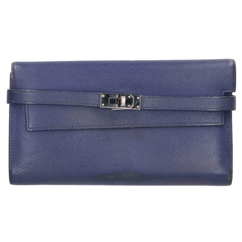 HERMES（エルメス） ケリーウォレット C刻印 SV金具ヴォーエプソン長