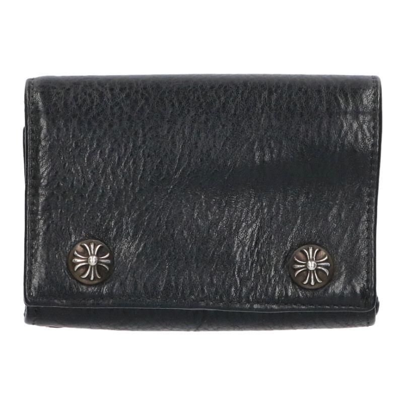 CHROME HEARTS（クロムハーツ） 財布 3FOLD 3フォールド クロスボタン