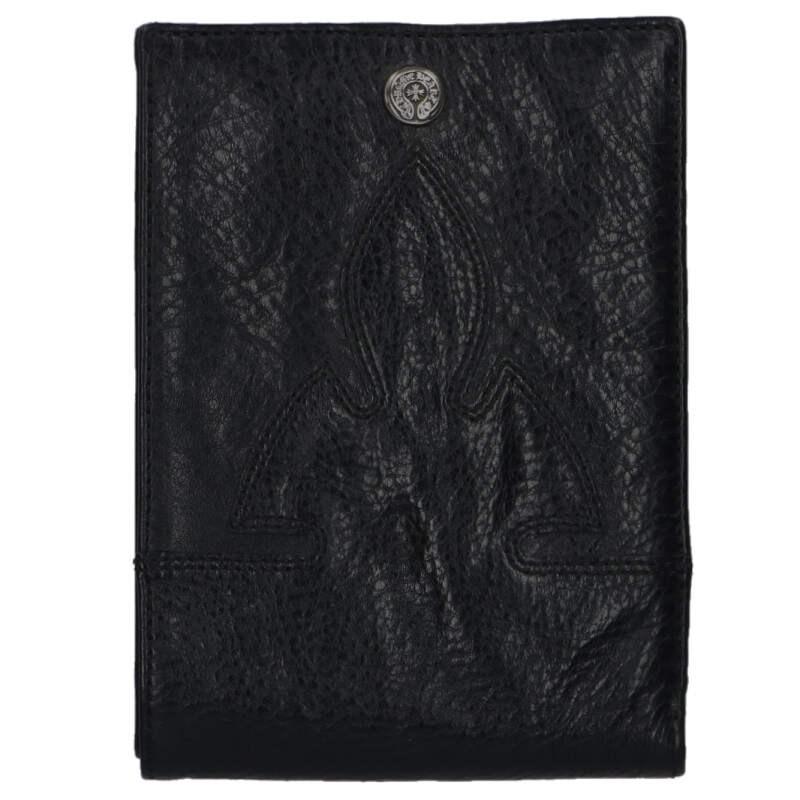 シンさん専用Chrome Hearts 二つ折り財布 レザー ウォレット CHROME HEARTS（クロムハーツ） 財布 AINT NOTHIN 2 DO フレアニー二