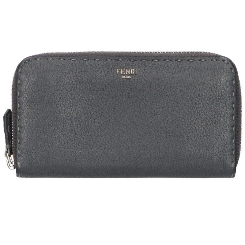 FENDI（フェンディ） セレリア ラウンドジップレザー財布 中古 BS99 