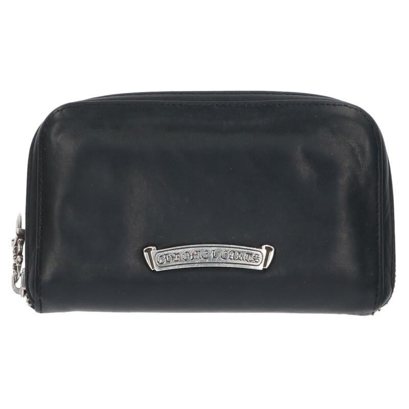 クロムハーツ REC F ZIP MINI ミニラウンドジップレザー財布 중고 NO05