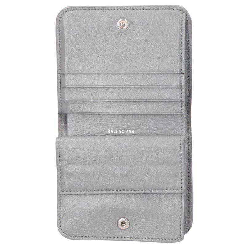 BALENCIAGA（バレンシアガ） ロゴ 二つ折り財布 中古 BS99 : RINKAN