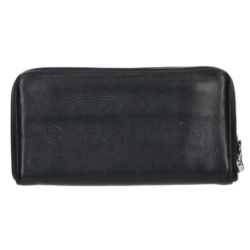 クロムハーツ REC F ZIP ラウンドジップ レザー ウォレット 財布 CHROME HEARTS（クロムハーツ） REC F ZIP PLANE ラウンドジップレザー