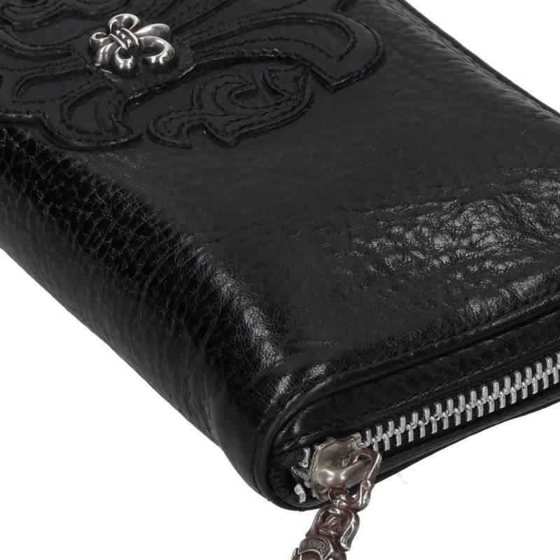 CHROME HEARTS（クロムハーツ） REC F ZIP BS BSフレア装飾ラウンド