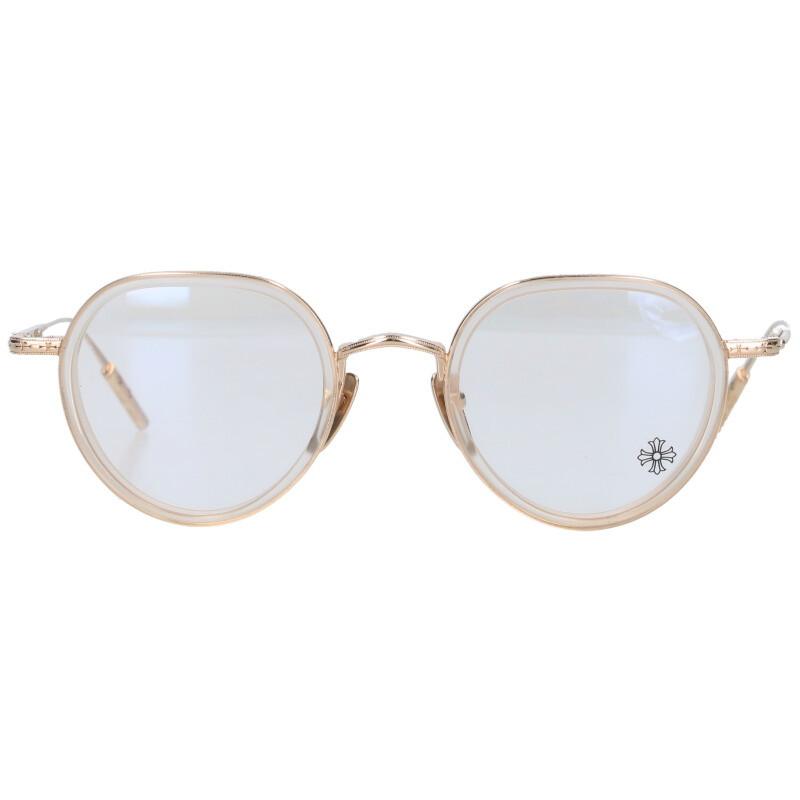 CHROME HEARTS クロムハーツ 眼鏡 SQRTON ラウンドフレーム眼鏡 CHROME HEARTS クロムハーツ 眼鏡 SQRTON ラウンドフレーム眼鏡