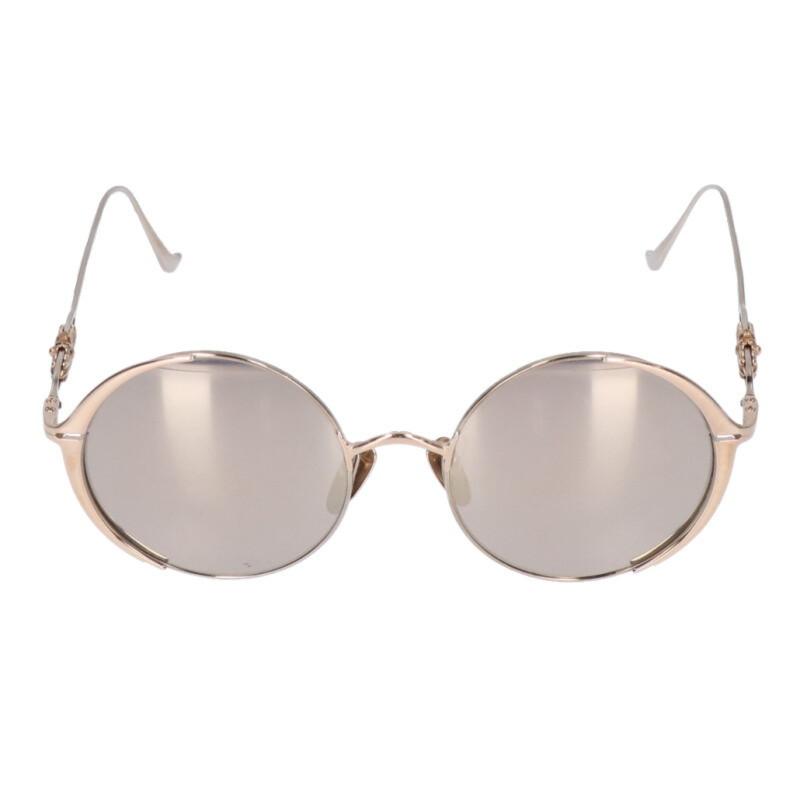 クロムハーツ サイズ:53□19-135  ORALIE フローラルテンプルラウンドフレームサングラス 中古 OK15 CHROME HEARTS（クロムハーツ） サングラス サイズ:53□19-135 ORALIE