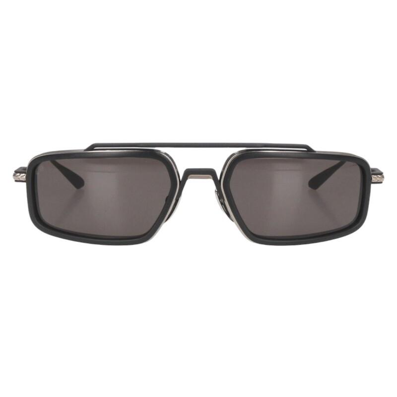 クロムハーツ  EADER ダブルブリッジオーバルフレームサングラス メンズ 61□20-124 CHROME HEARTS（クロムハーツ） サングラス 61□20-124 EADER ダブル