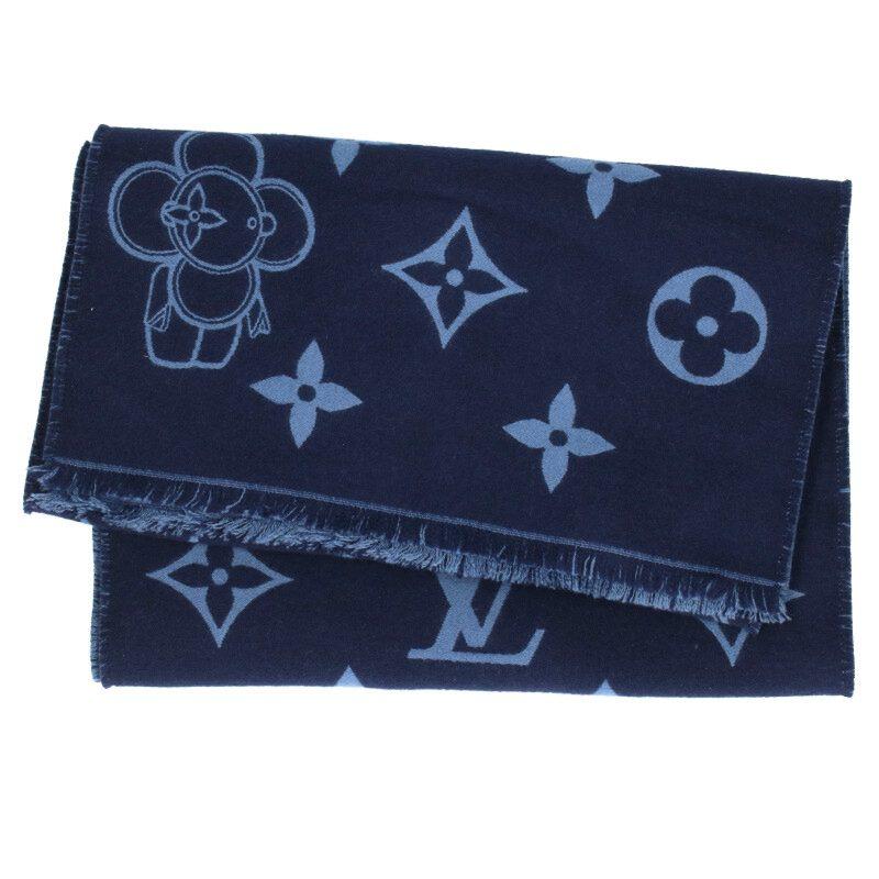 LOUIS VUITTON ルイヴィトン マフラー M77129モノグラムヴィヴィエンヌ  