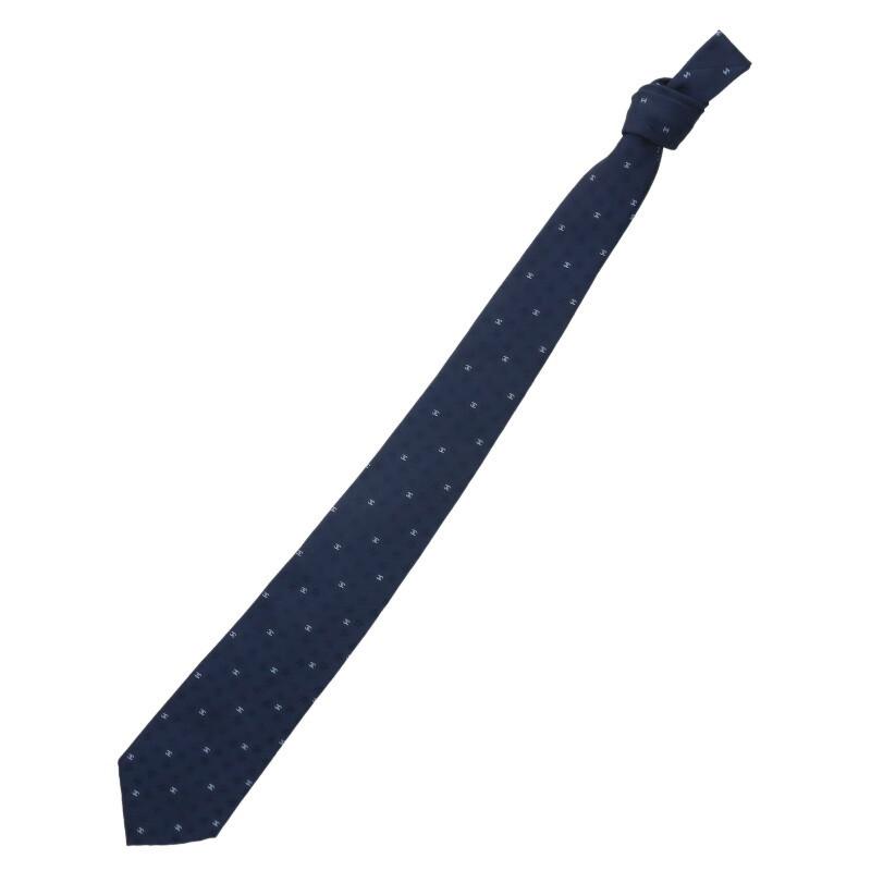 CHANEL シャネル ココマーク フラワー総柄 シルクネクタイ 中古 BS99  
