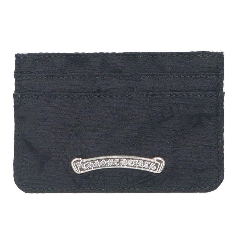 クロムハーツ   DOUBLE SIDE ダブルサイド 総柄ナイロンカードケース 中古 SS07 CHROME HEARTS（クロムハーツ） カードケース DOUBLE SIDE ダブル