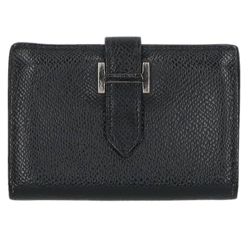 エルメス   ベアン Z刻印 SV金具レザーカードケース 中古 SB01 HERMES（エルメス） ベアン Z刻印 SV金具レザーカードケース 中古 BS55