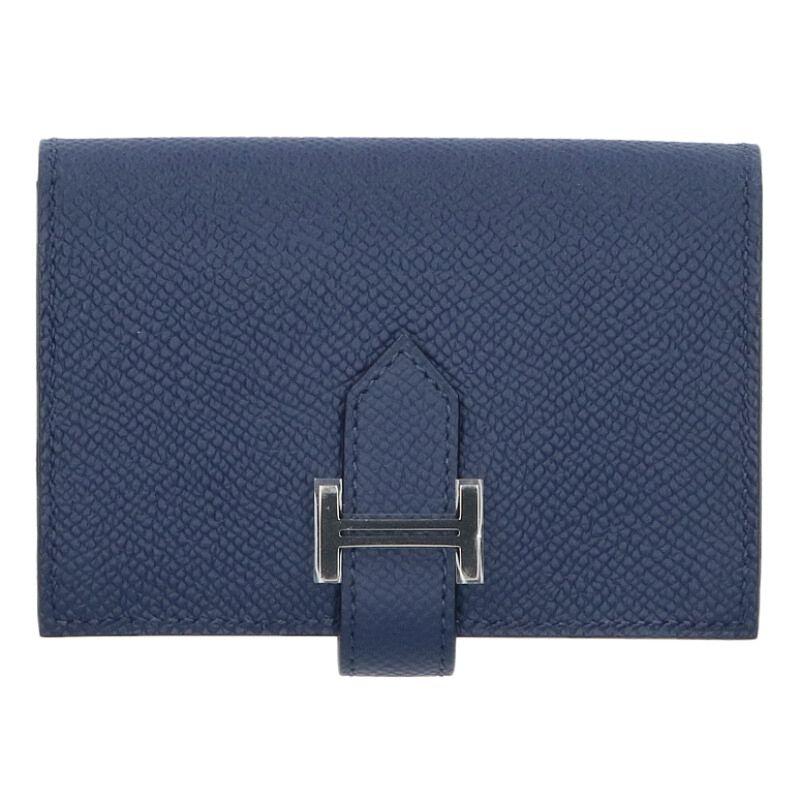 HERMES（エルメス） カードケース ベアンミニ U刻印 シルバー金具