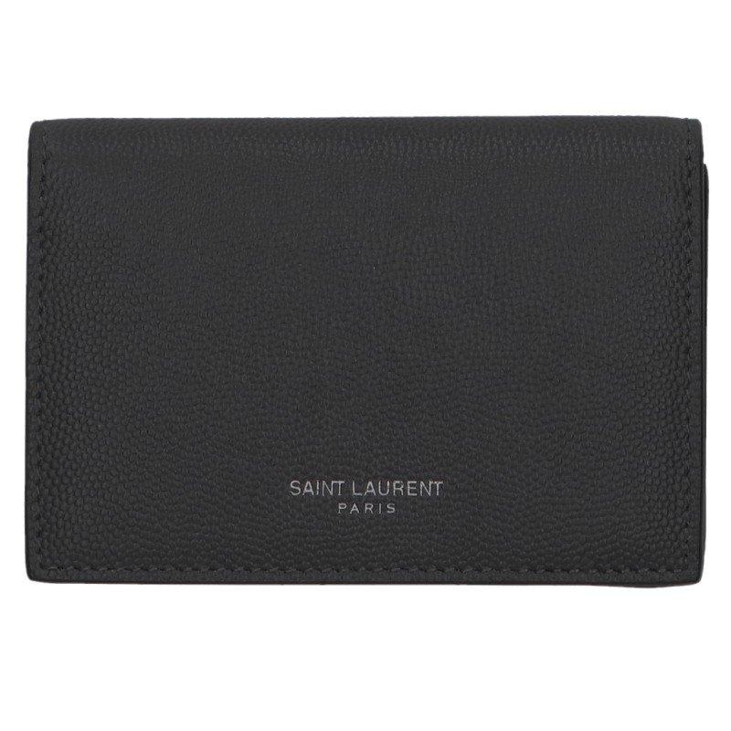 SAINT LAURENT サンローランパリ 469338 レザーカードケース 中古 BS99