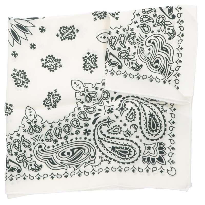 クロムハーツ   CH SCARF スカーフ バンダナプリントシルクスカーフ 中古 SS07 CHROME HEARTS（クロムハーツ） スカーフ バンダナプリントシルク