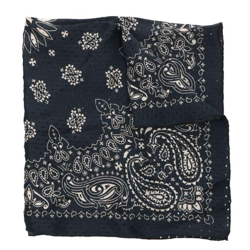CHROME HEARTS（クロムハーツ） バンダナプリントパンチングシルク