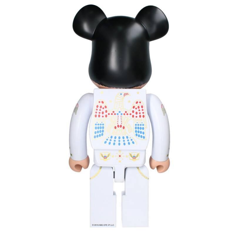 ベアブリック Be Rbrick Be Rbrick Elvis Presley 1000 サイズ 1000 ベアブリックエルビスプレスリーフィギア 1000 Presley 中古 ファッション Bs99 0290 Rinkan