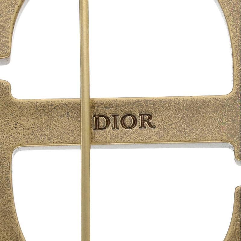 ディオール DIOR BeeクリスタルCDロゴブローチ 中古 BS99 : 15278