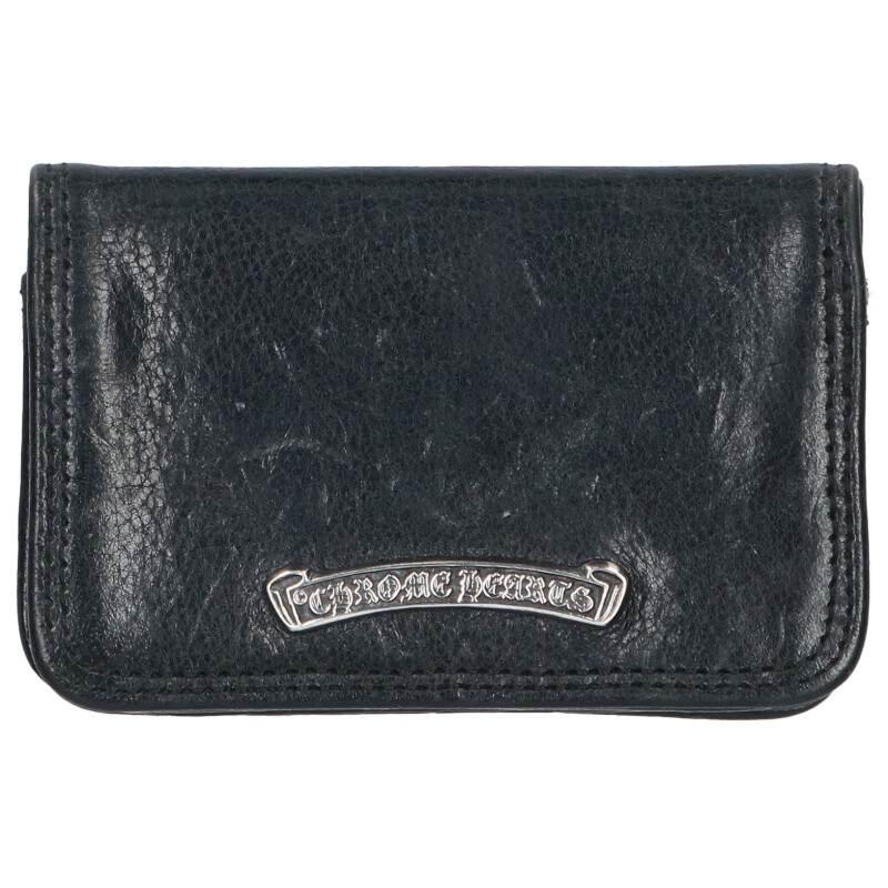 クロムハーツ   CARD CASE オールド グロメット付きレザーカードケース 中古 NO05 CHROME HEARTS（クロムハーツ） グロメット付きレザーカードケース