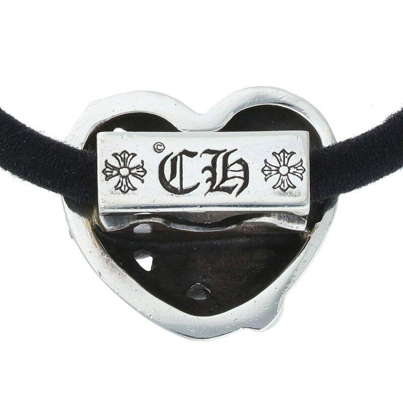 CHROME HEARTS クロムハーツ HAIRBAND ハートボタンヘアゴム CHROME HEARTS クロムハーツ HAIRBAND ハートボタンヘアゴム